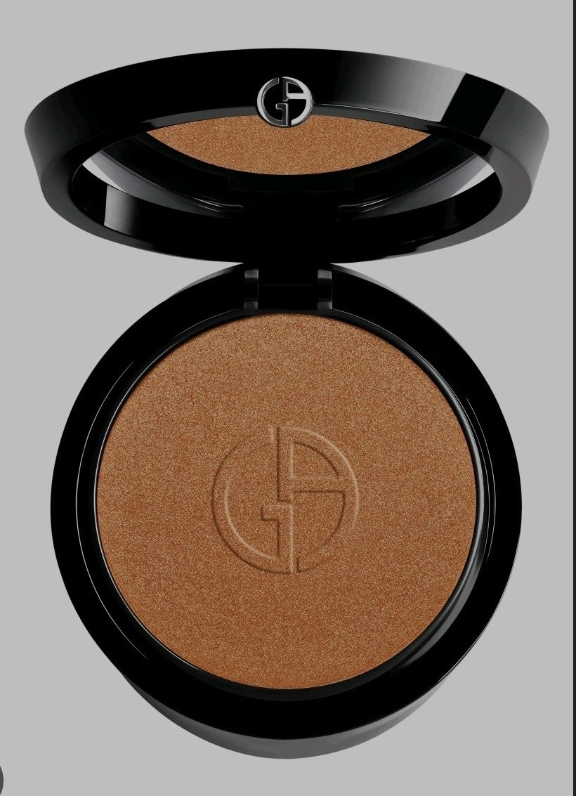 Giorgio Armani Bronze Pressed Powder Bronzer Makeup Compact – Pressed Powder