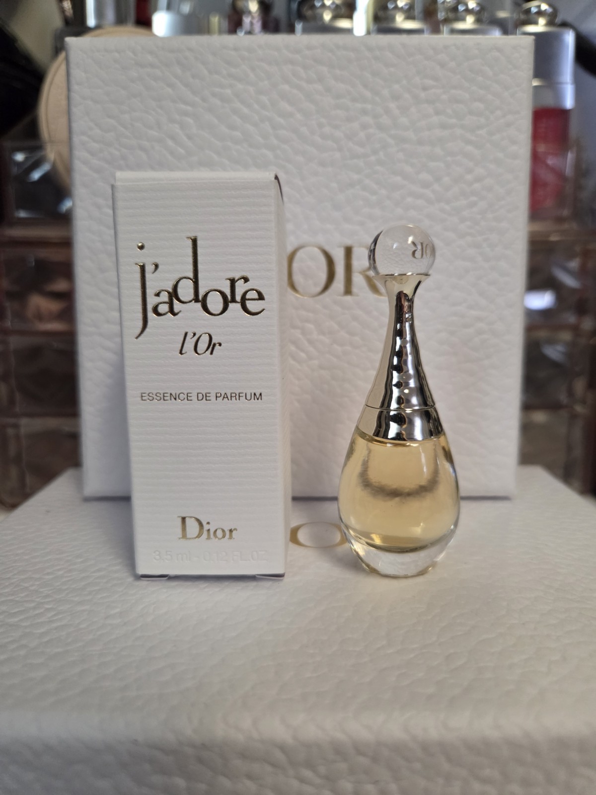 DIOR J’adore L’Or Essence de Parfum Mini Travel Size 0.12oz / 3.5ml NIB JADORE