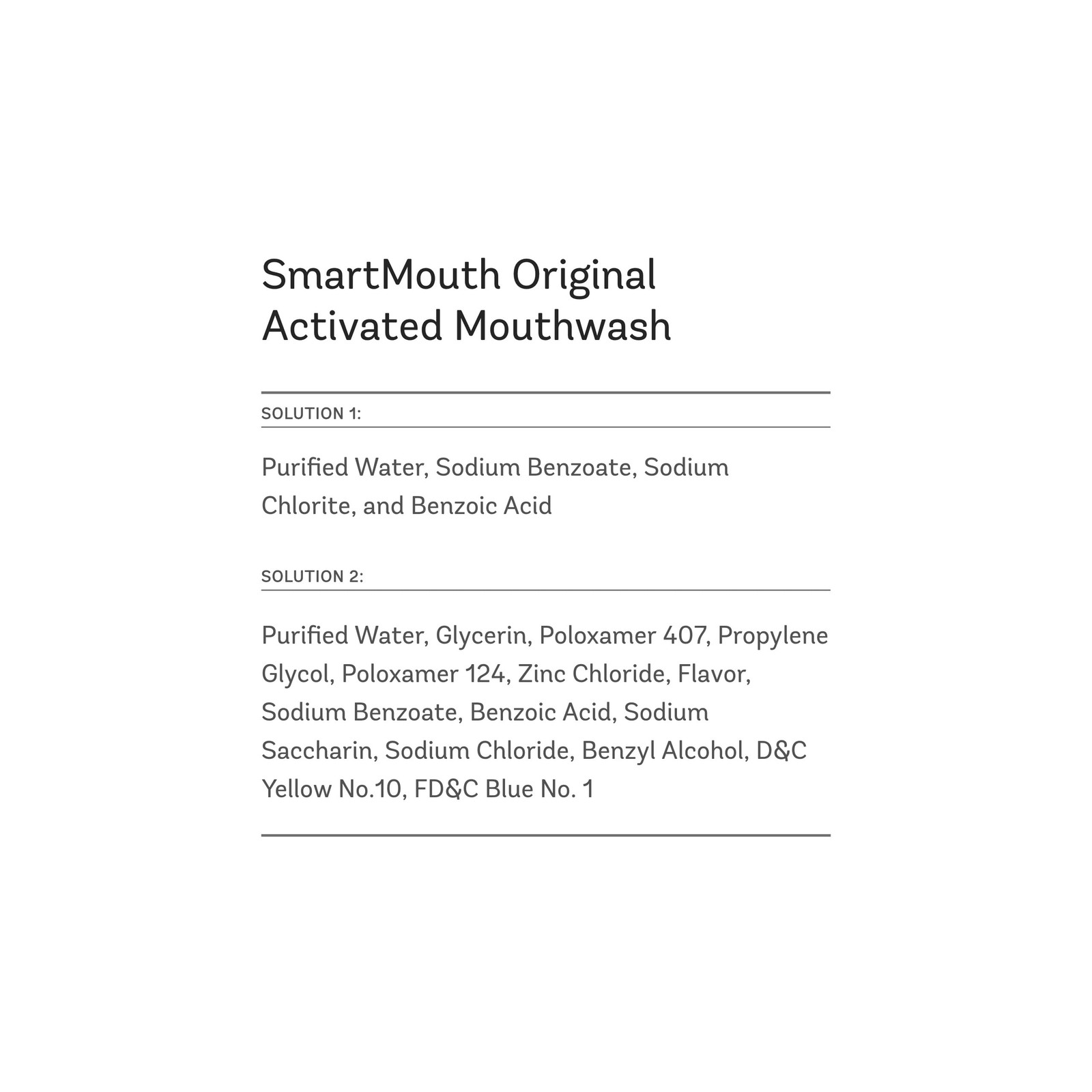 SmartMouth Original Zinc Activated Mouthwash Single Packs 4 Fl Oz (Pack of 3)
