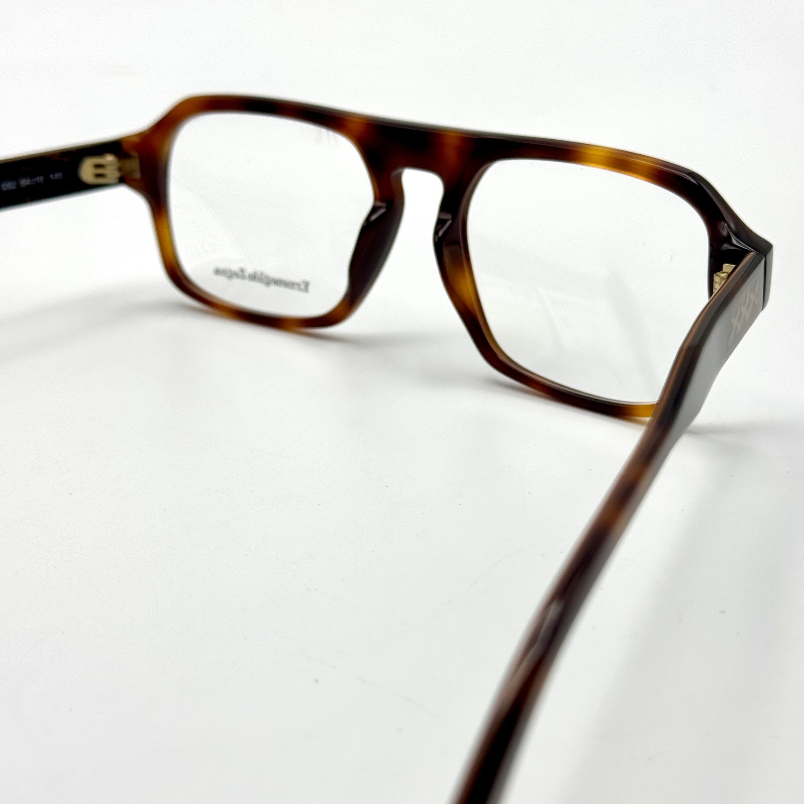 Ermenegildo Zegna Eyeglass Frames XXX13 EZ5199 052 Havana Pilot 54-18-145