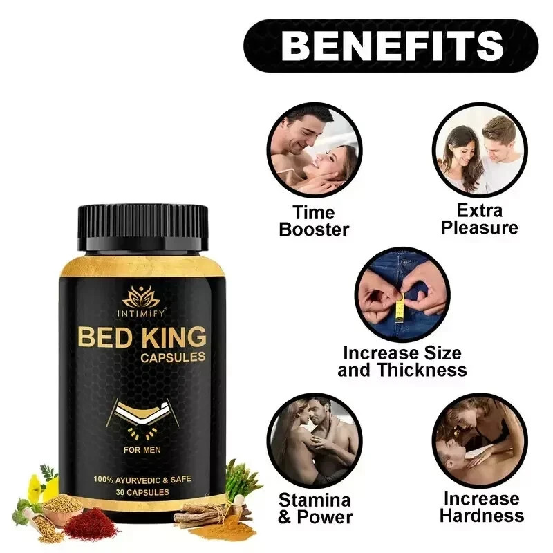 NEW . 30 Powerful Capsules . Works In 10 Minutes. 100% Money Back Guaranteed SF.