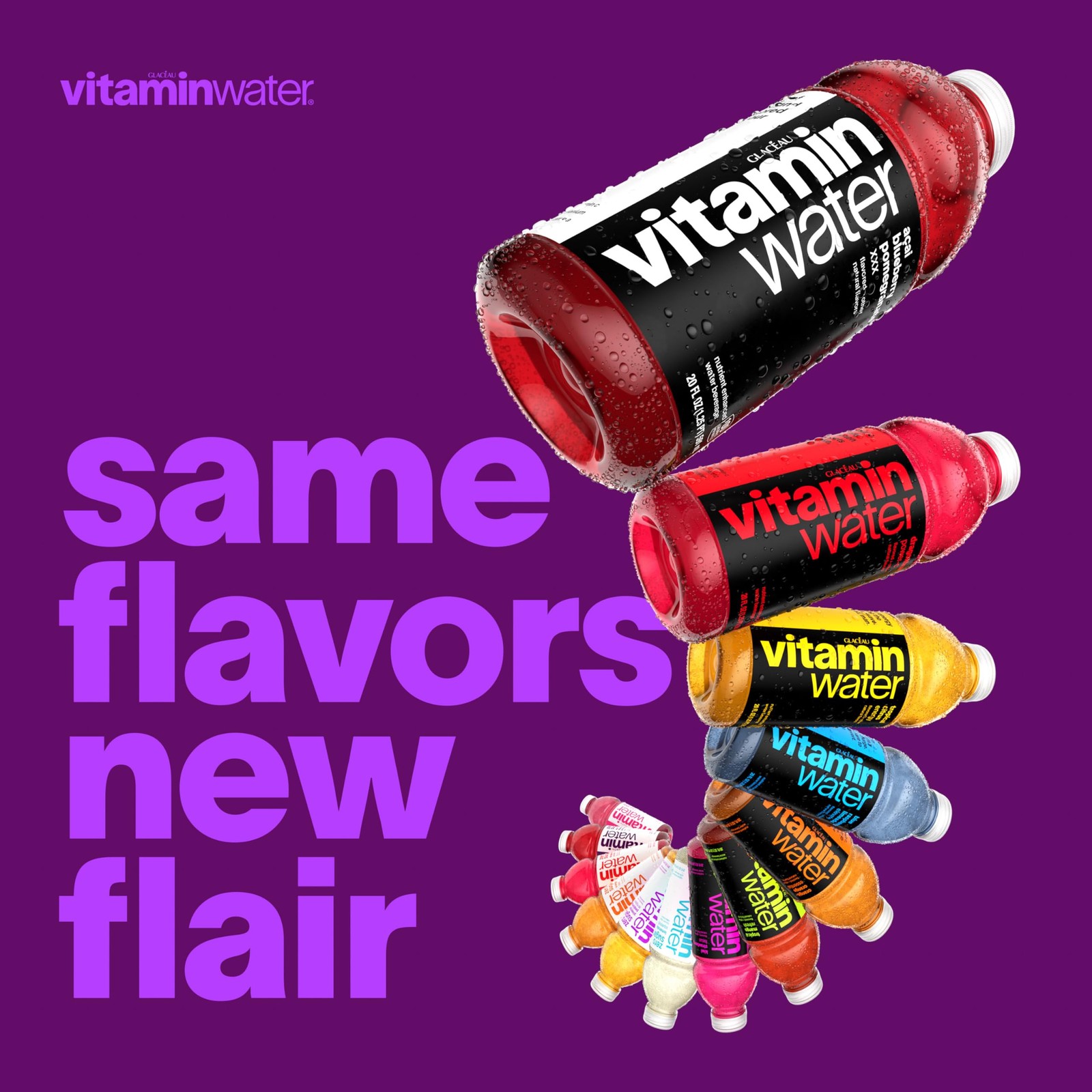 vitaminwater XXX Acai-Blueberry-Pomegranate Zero 20.05 Fl Oz (Pack of 12)