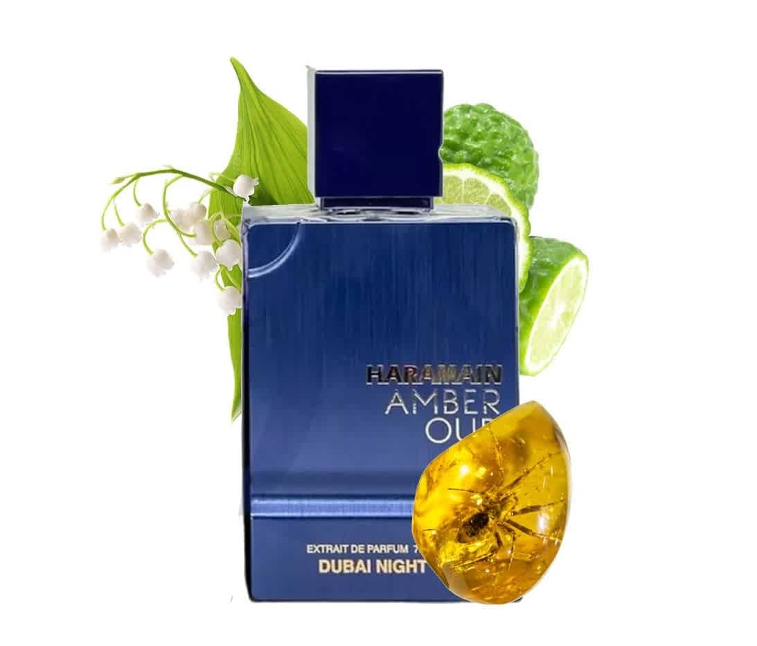 Al Haramain Men’s Amber Oud Dubai Night Extrait de Parfum Spray 3.38 oz