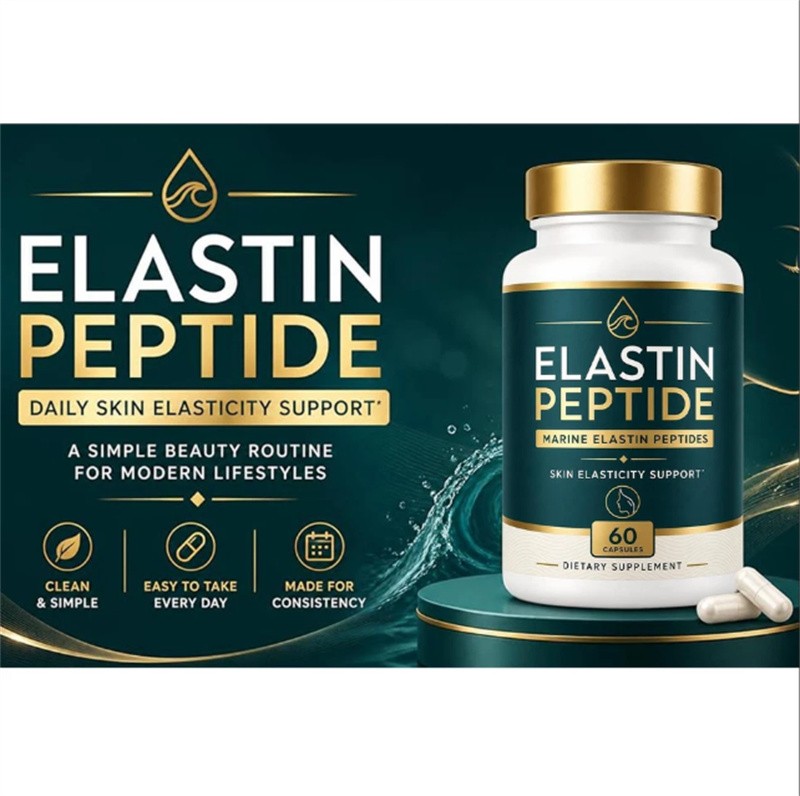2PCS NEW Elastin Peptide Skin Tightening Supplement, Skin Elasticity, 60 Count