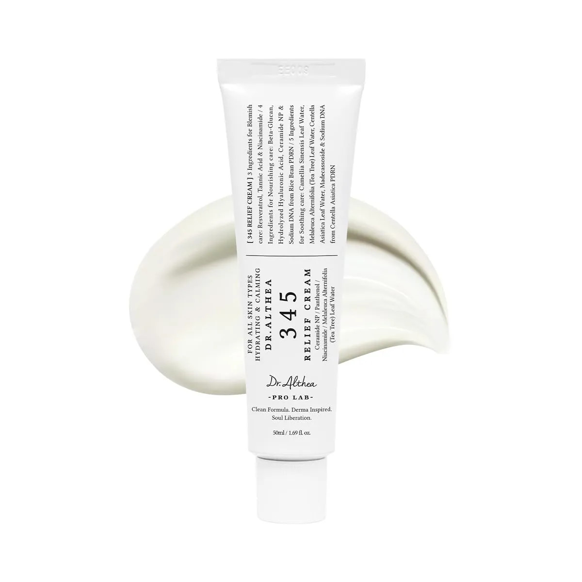 Dr. Althea 345 Relief Cream Daily Face Moisturizer PDRN Niacinamide 15ml Vegan