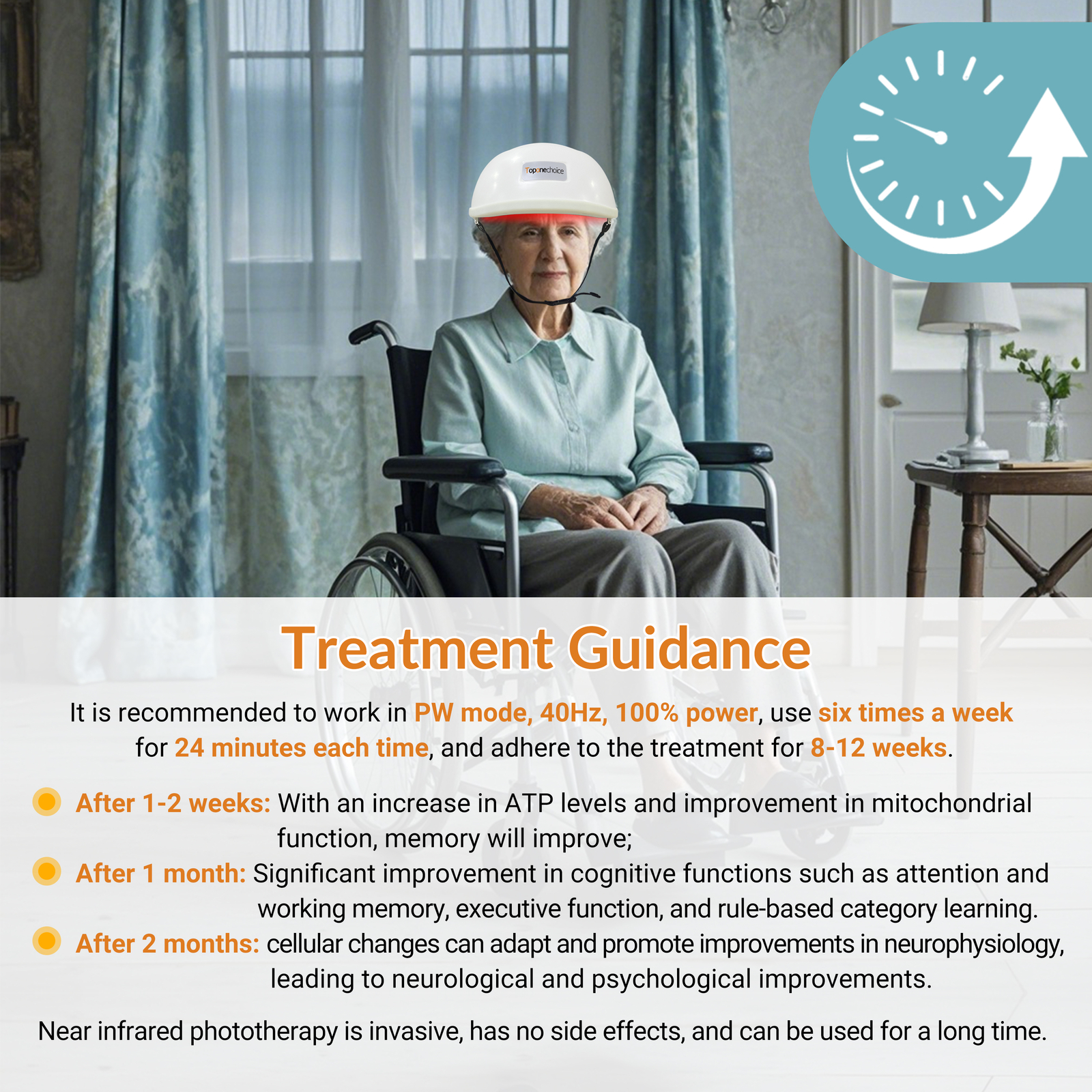 1070nm Led Helmet Physical Therapy Treatment for Parkinson Stroke Light Therapy