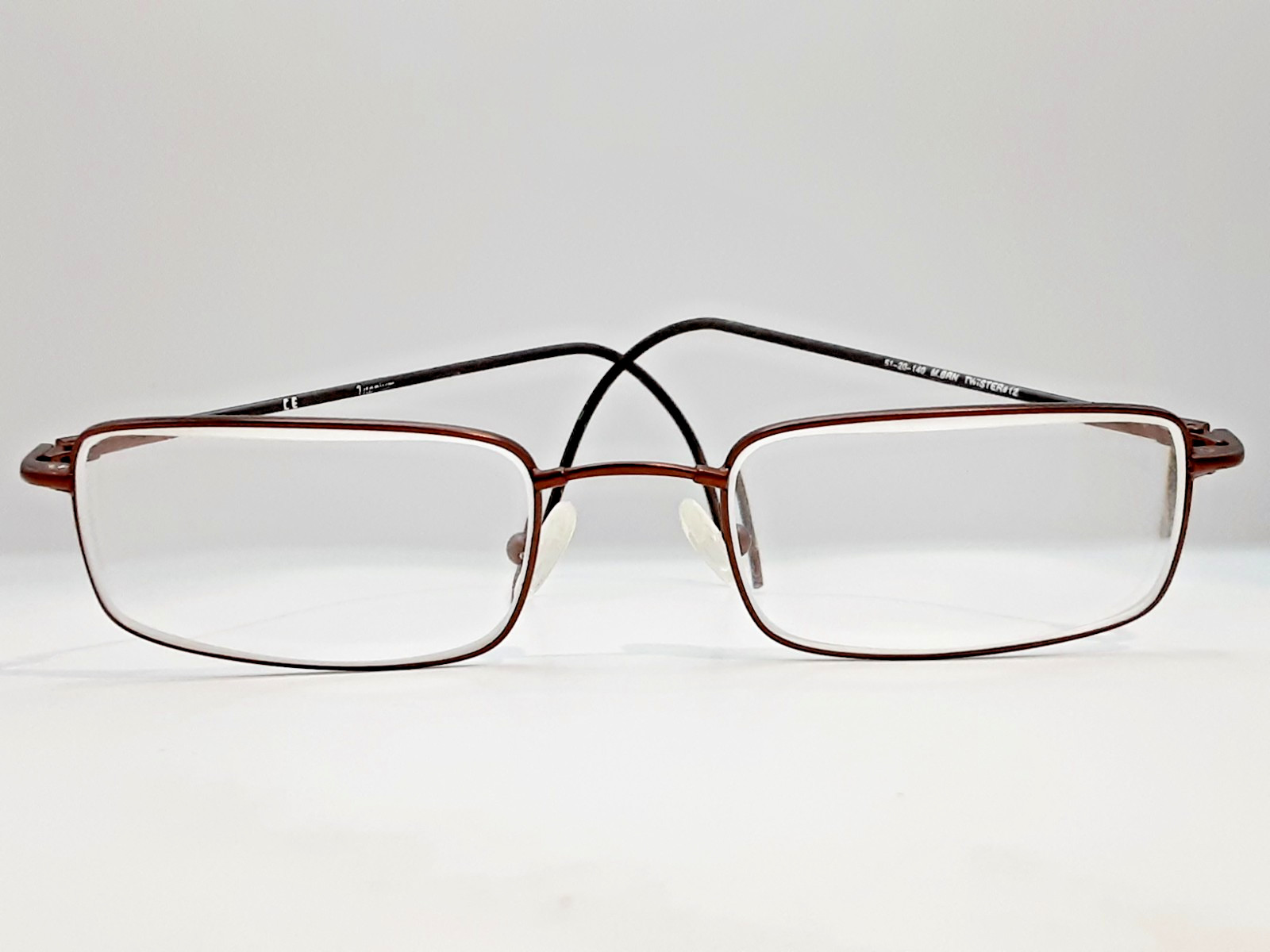 TWISTER #12 M. Brown/Full Rim, Frame Only 51-20-140 14/B5