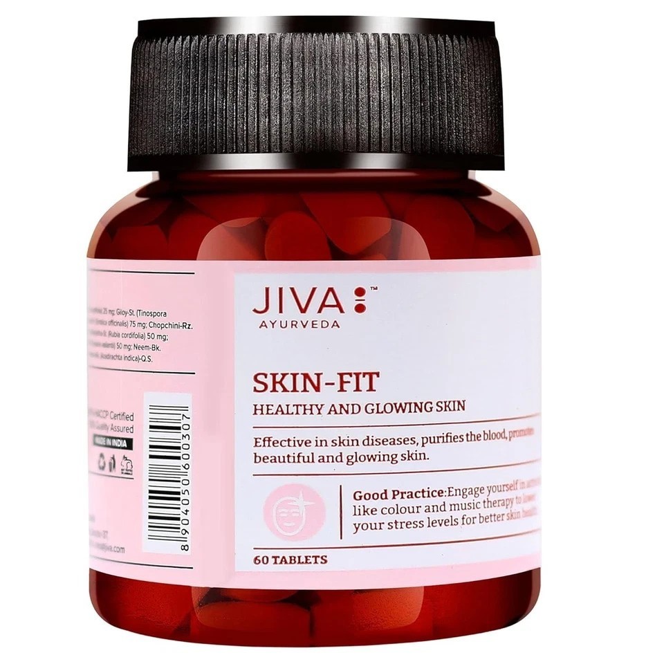 Skin-Fit Tablet | Improves Skin Health & Complexion| Blood supplement(pack of 3)