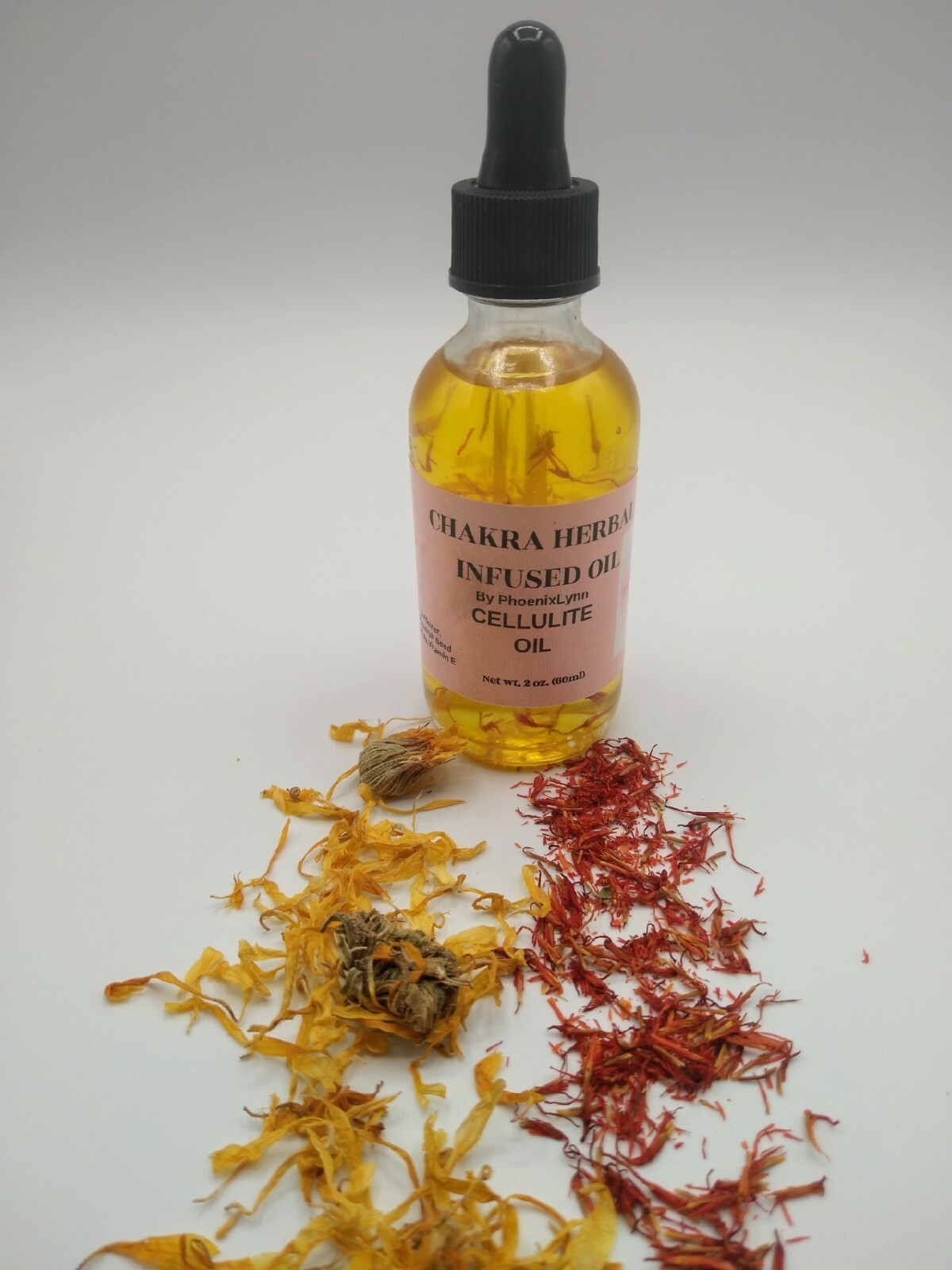 Anti-Cellulite Massage Oil-Tones & Slims Skin & Breaks Down Fat Tissue (60ml)