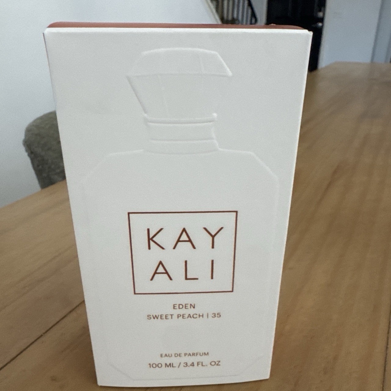 KAYALI Eden Sweet Peach | 35 Eau de Parfum Spray Peach Scent 3.4 fl oz