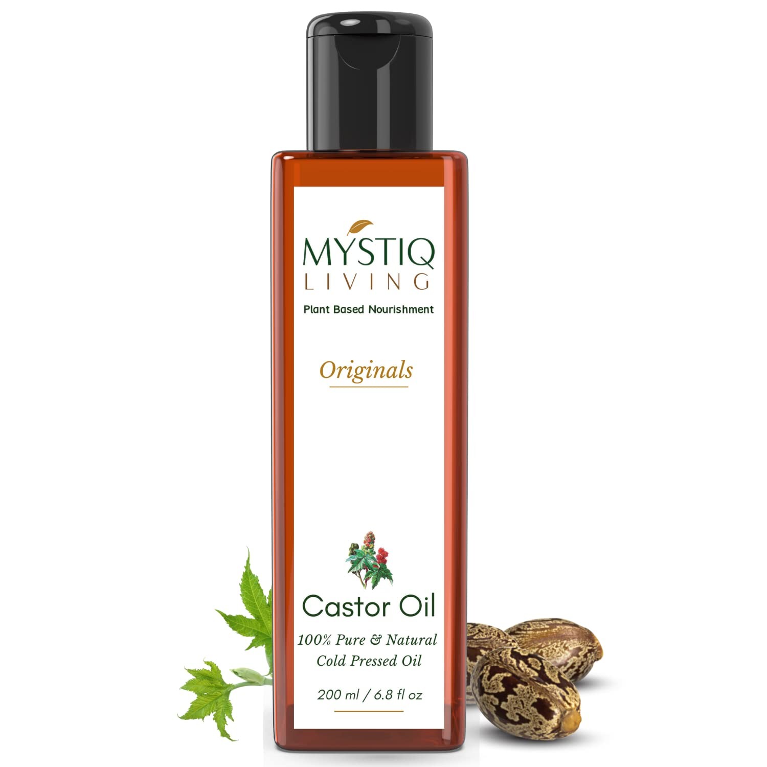 Mystiq Living Castor Oil 200ml