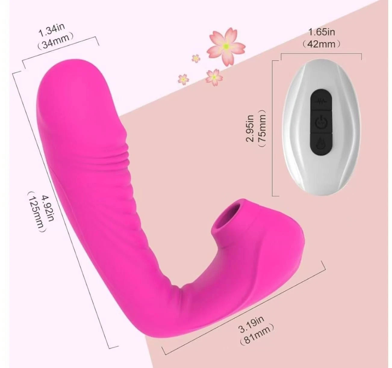(2 pcs) Lady Magic Wand Personal Massager Vibrator Neck Body Massage Multi-Speed