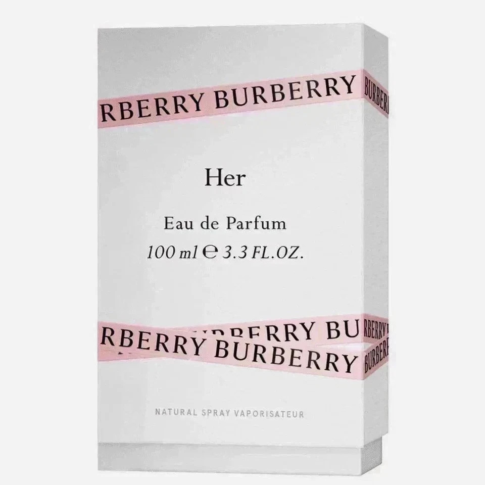 Burberry Her EDP 3.3 oz 100ml Perfume for Women Spray New in Box SHIPPING USA