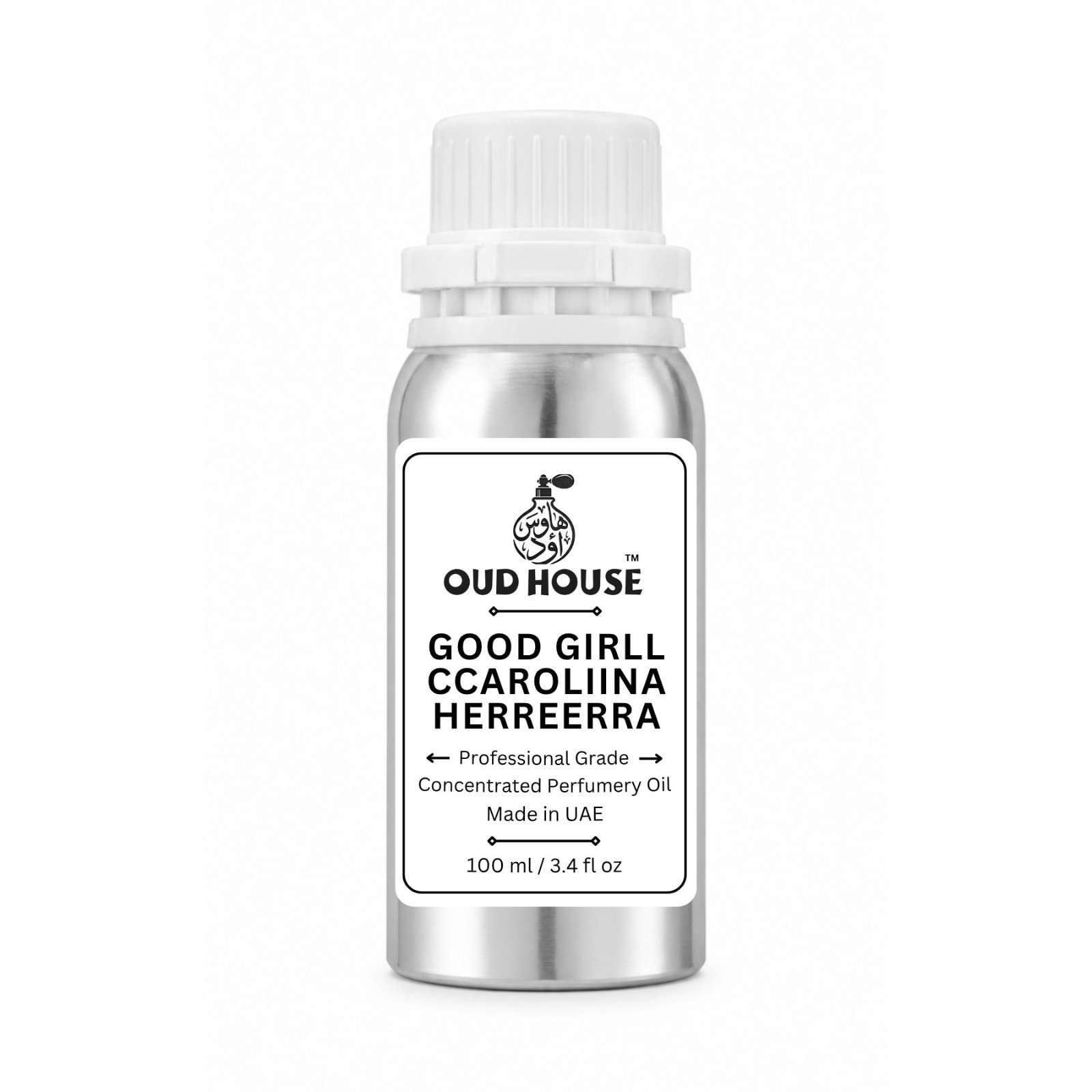 Oud House Good Girll CCaroliina Herreerra Perfumery Oil 3.4 fl oz Floral