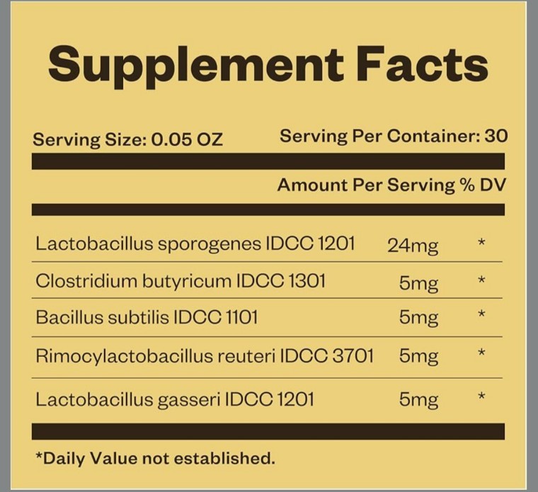 Lactobacillus Baby Probiotics Powder 30 Powder Sticks – 30 Days Healthy BIOVITA
