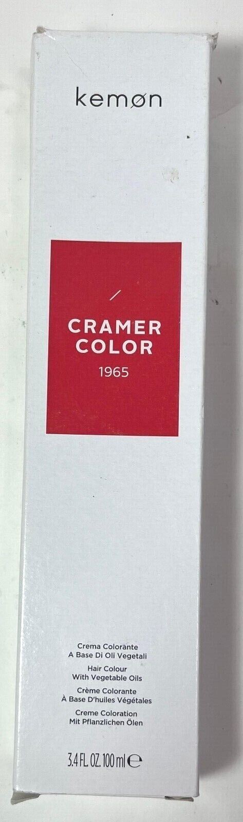 Kemon Cramer Color Permanent Hair Color 3.4 / 3.5 oz Your Choice