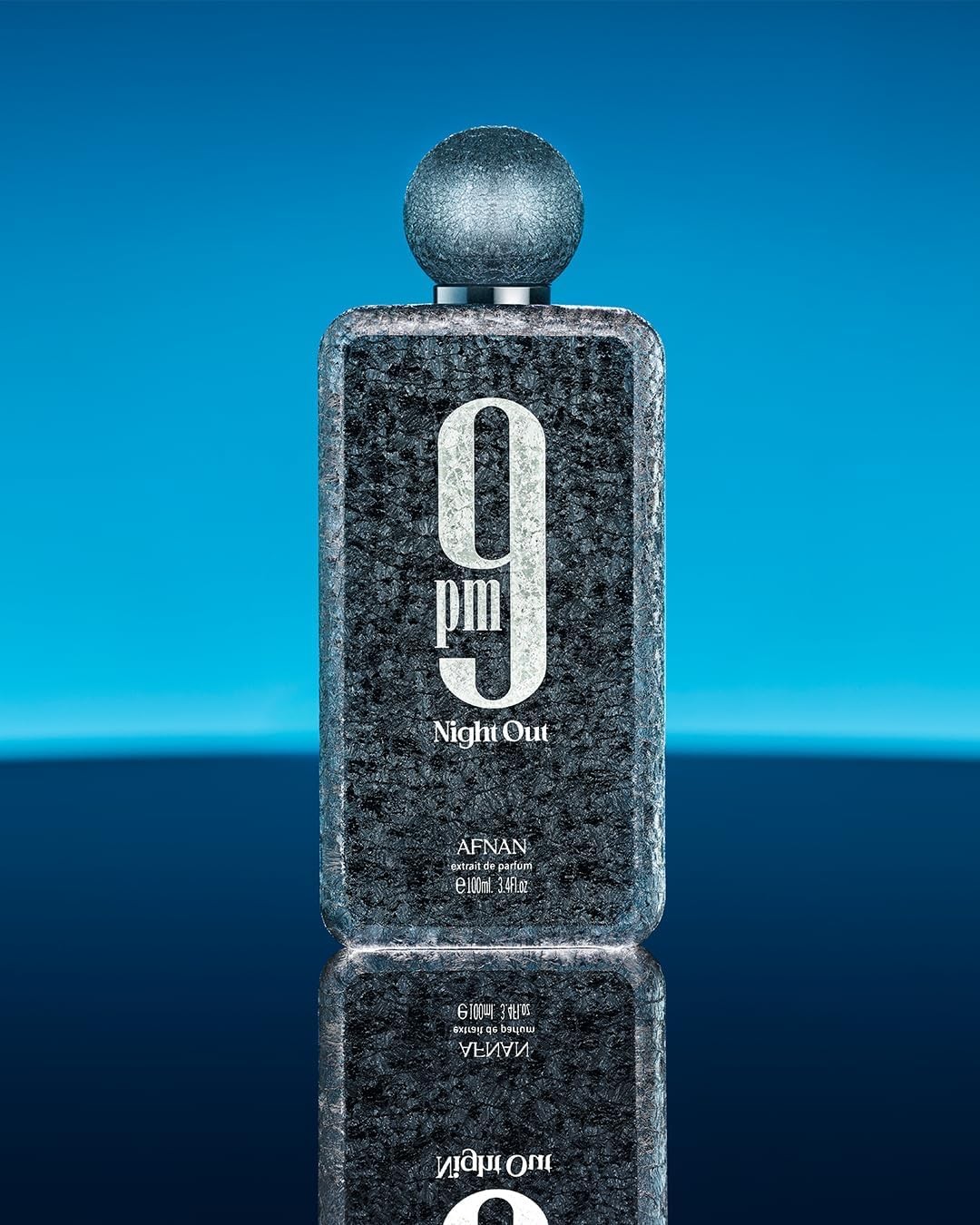 Afnan Unisex 9 PM Night Out Extrait de Parfum Spray 3.4 oz Fragrances