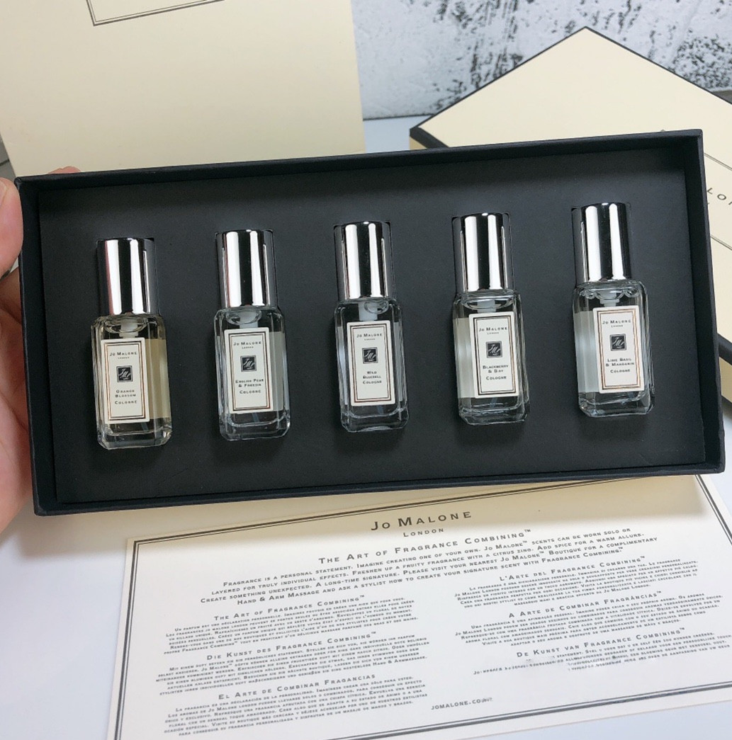 Jo Malone London Cologne Spray Collection 9mlx5 Gift Set New Sealed 5 Piece Gift