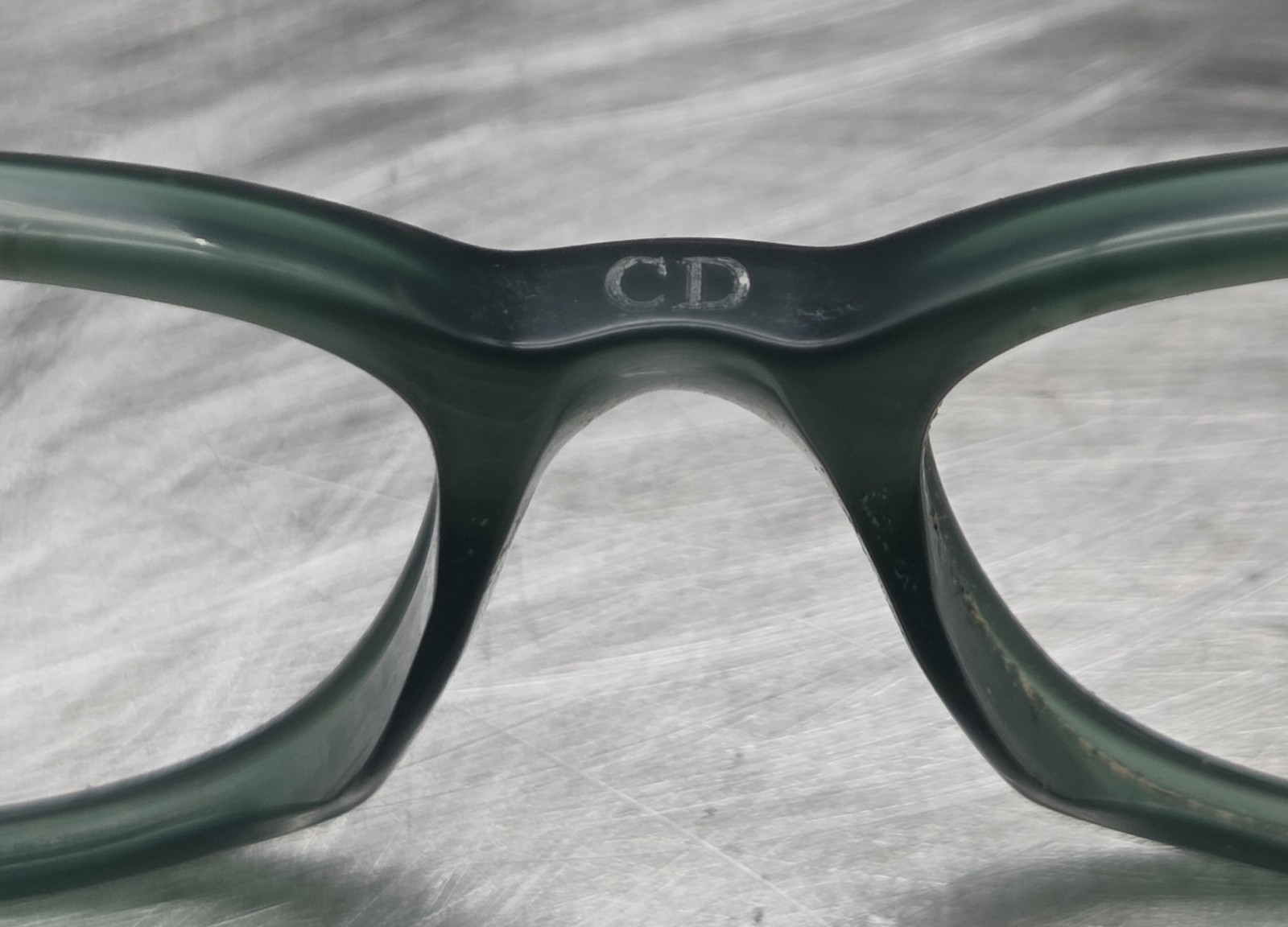 Christian Dior Montaigne No. 27 Green/Black Eyeglasses Frame 51[]16-140 Italy