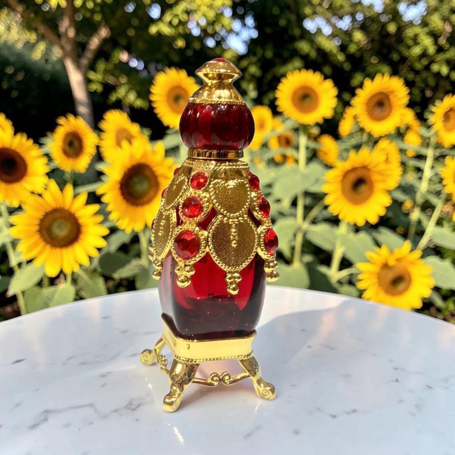 Majmua Attar Oil, Traditional Perfume Oil, Floral & Woody Unisex Fragrance, 25 m