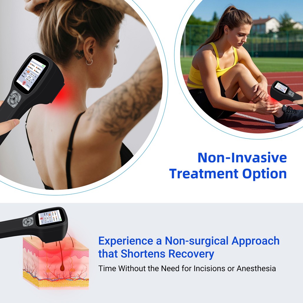 LLLT Laser Therapy for Human Pets Red Light Physiotherapy for Joints Pain 2500mW