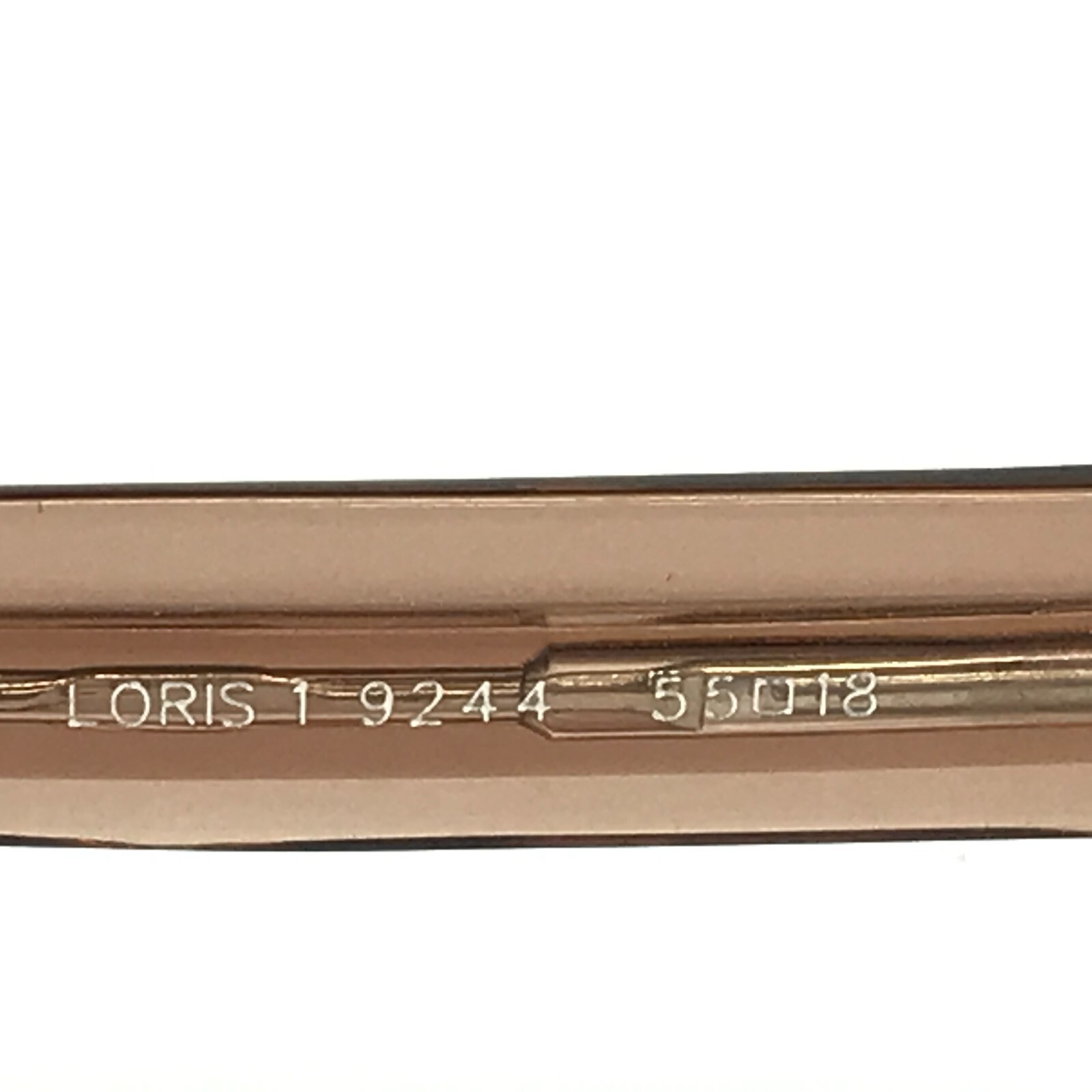 Face a Face Eyeglasses Frames Loris 1 9244 Black Brown Rectangle 55-18-135