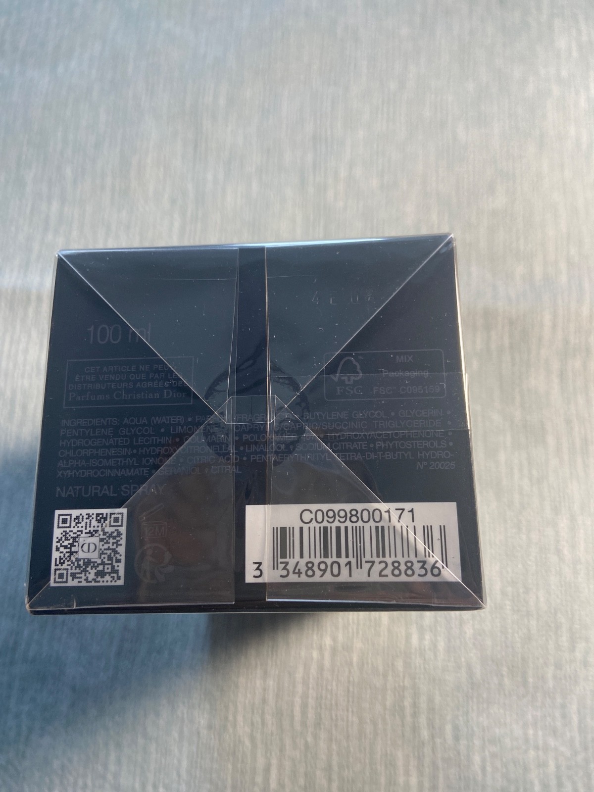 Dior Sauvage Eau de Toilette Spray for Men – 100ml
