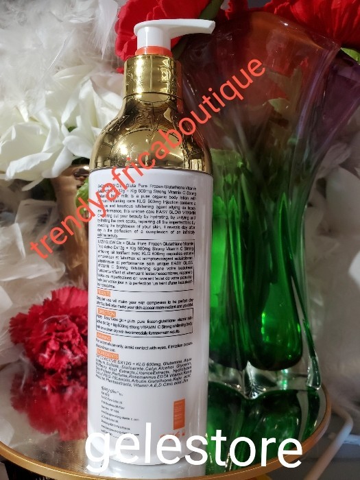 2pcs. Easy Glow Glutathion, Vitamin, C GLOW WHITENING body Milk & Face Cream.👌