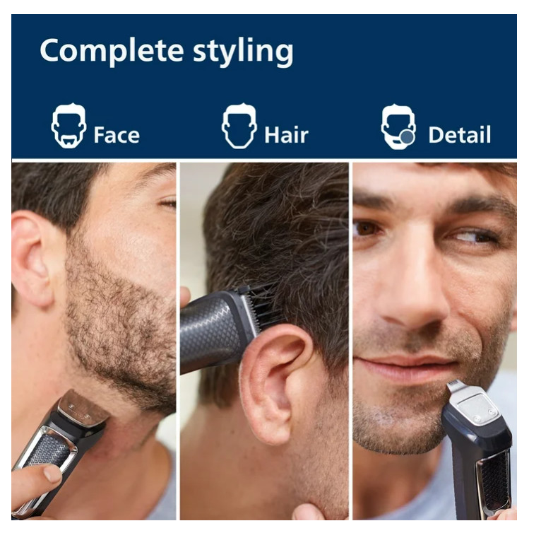 Philips Norelco Multi Groomer 3000 MG3740 13 Piece Trimmer