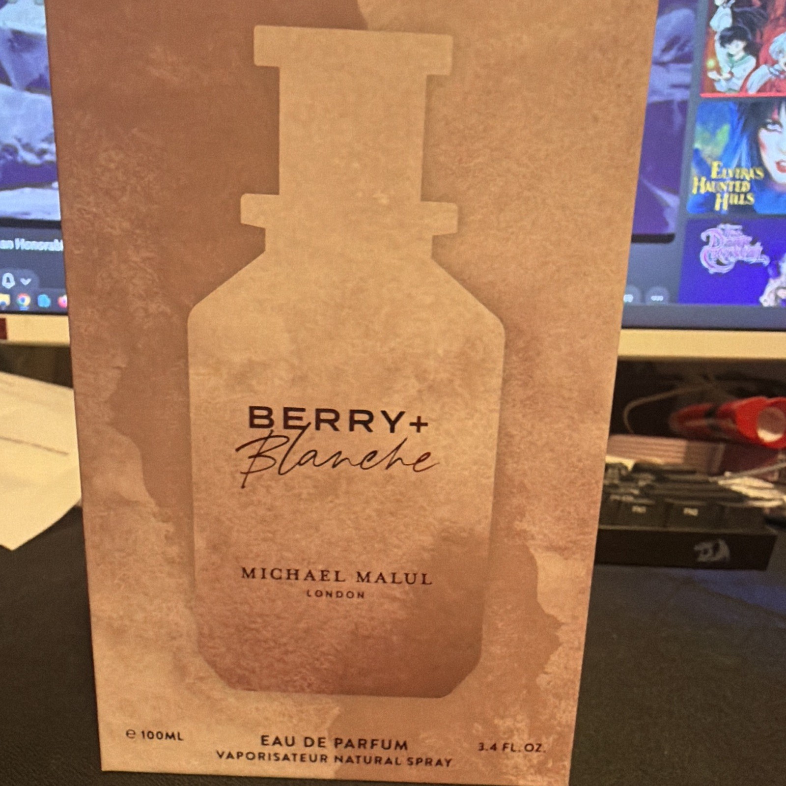 Michael Malul London Berry+ Blanche Eau de Parfum Spray 3.4 fl oz Plastic-Free