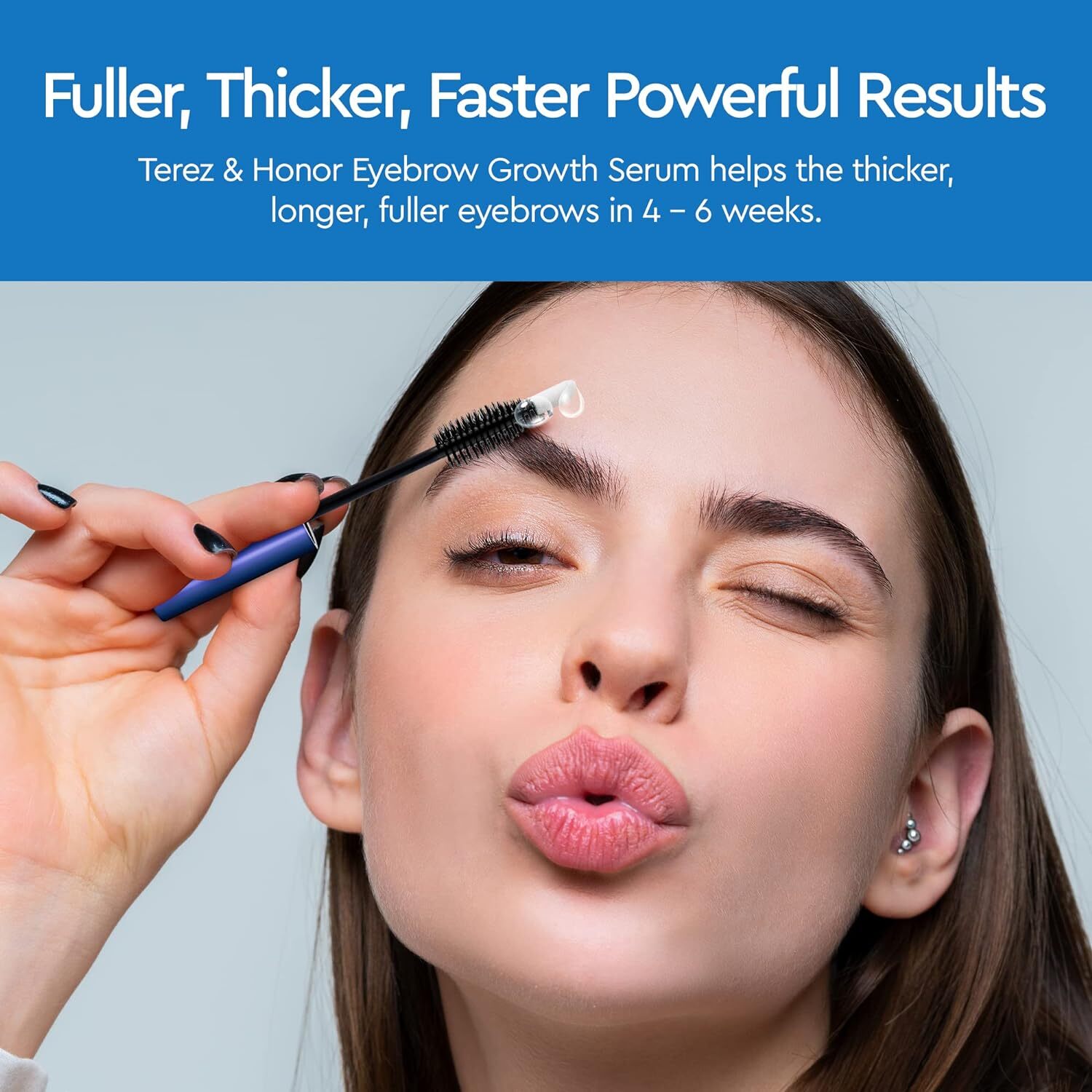 Eyebrow Growth Serum – Natural Eyebrow Serum and Enhancer for Thicker Brows 2025