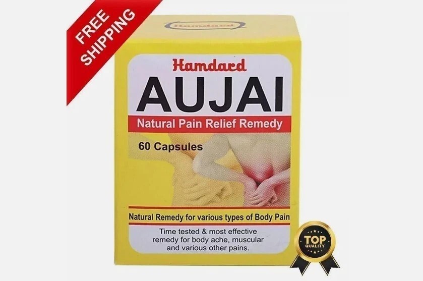 Aujai Unani 60 Capsules Most Effective For muscular pain & Other Body Pains