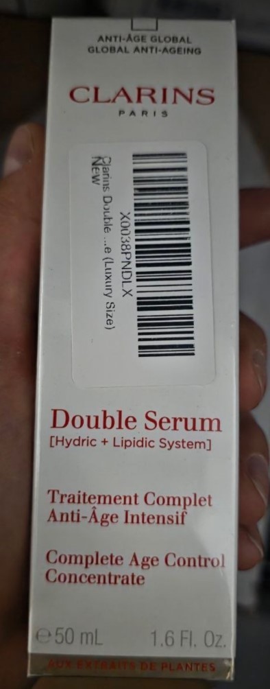 CLARINS Double Serum Hydric + Lipidic System Complete Age Control 50ml/1.7 fl
