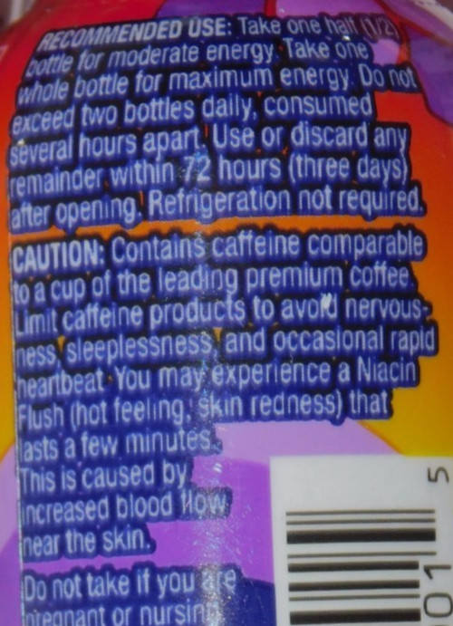SIX 5-hour ENERGY Shot Regular Strength Grape 1.93 Ounce each Expires 01/28