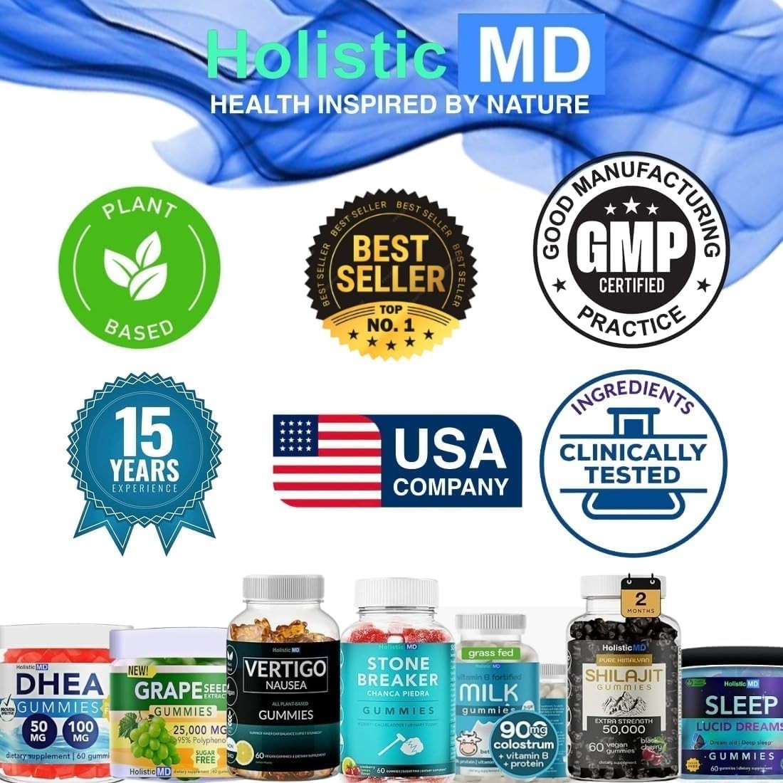 MB for Humans USP Pharma Grade 7mg and 14mg Dose, 60 Gummies New Usa Stock