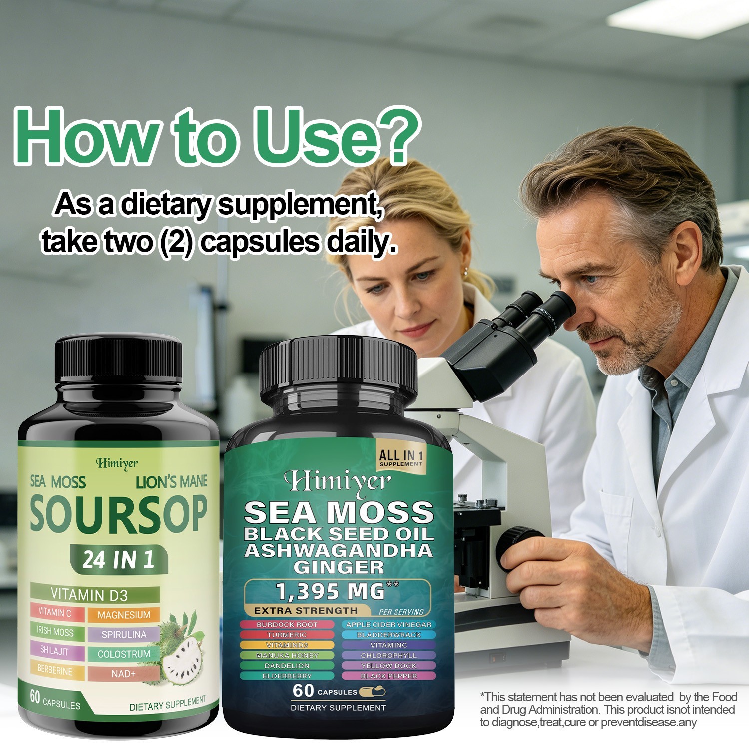 Soursop&Sea Moss Bundle – immune health, digestion, metabolic support