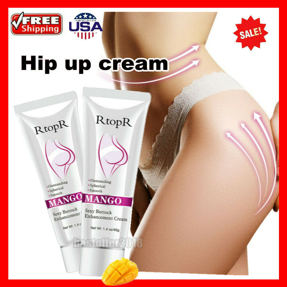2 Pack Hip Lift Up Cream Butt Buttock Booty Enhancer Bigger Enlargement Massage