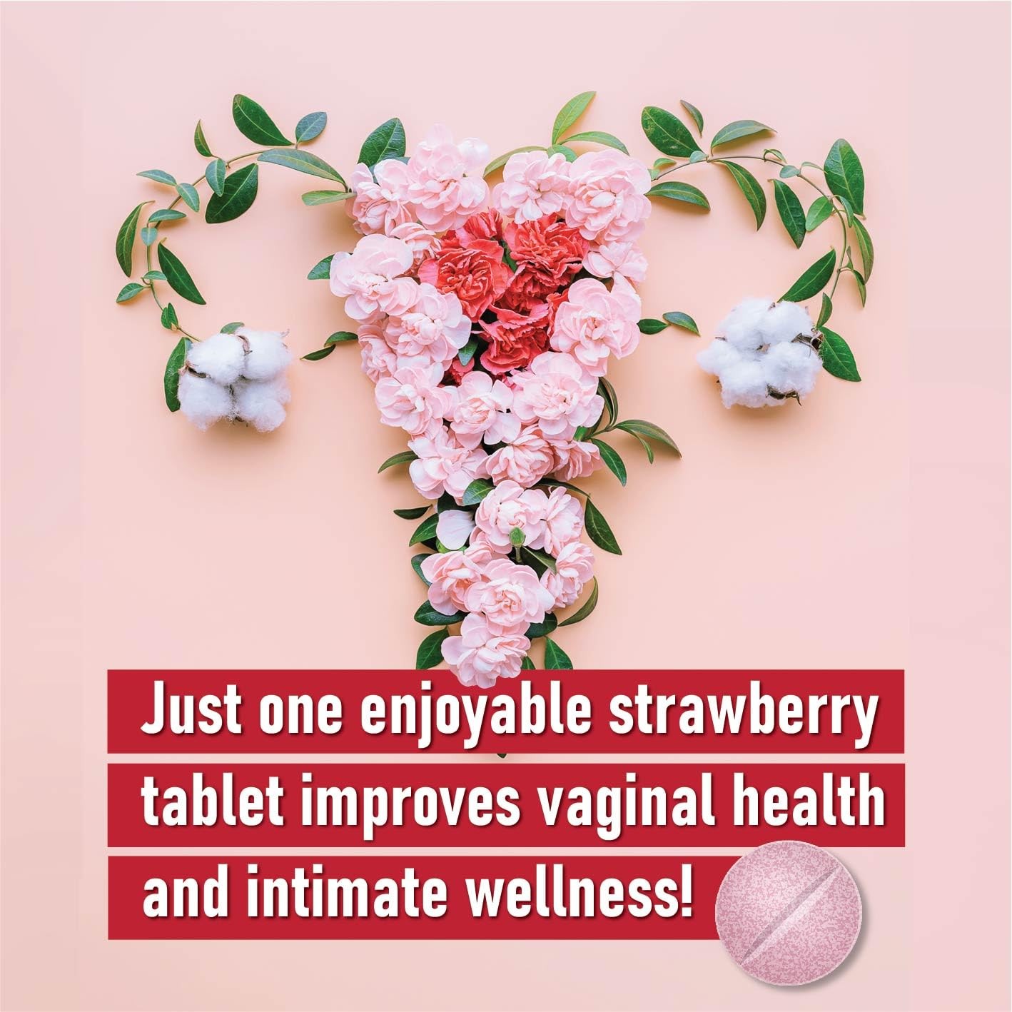 TWO PACK – World’s First Chewable Female Vaginal Probiotics 10 Billion CFU