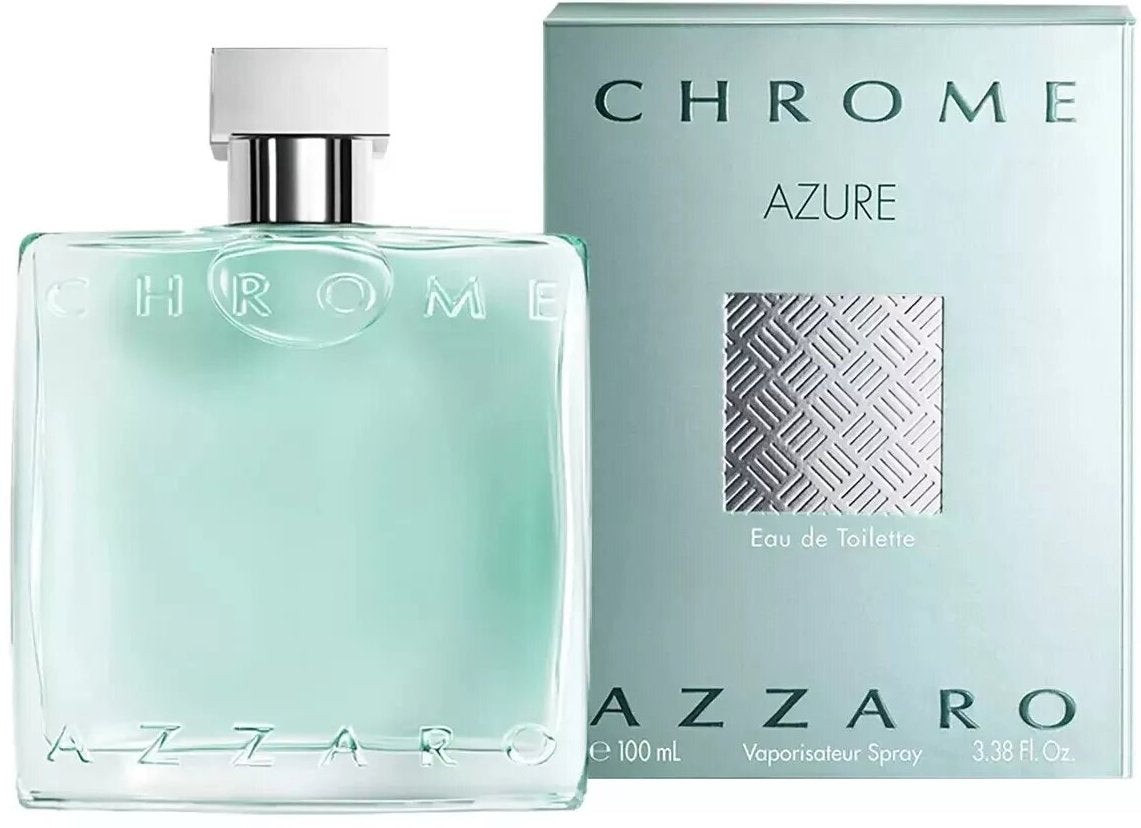 Chrome Azure by Loris Azzaro cologne for men EDT 3.38 oz 3.4 / 3.3 New in Box