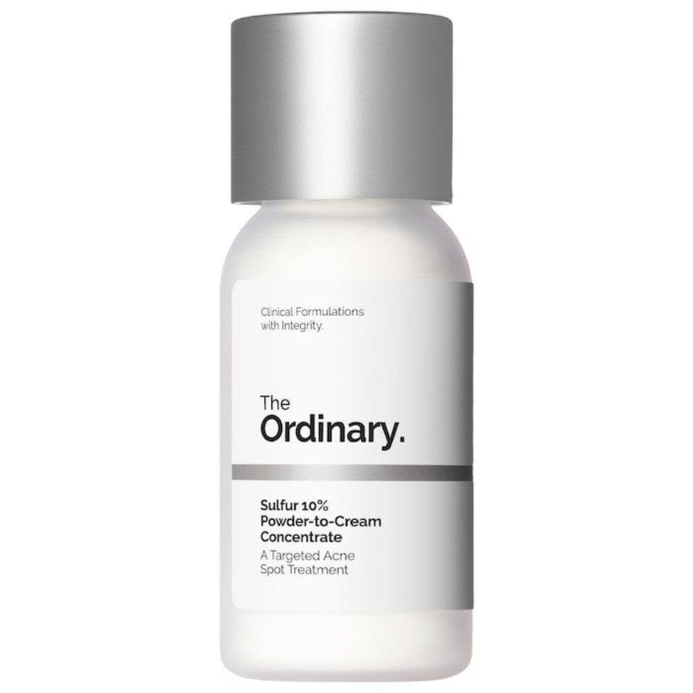 The Ordinary Authentic Sulfur 10% Powder-to-Cream Concentrate Acne 0.176 oz