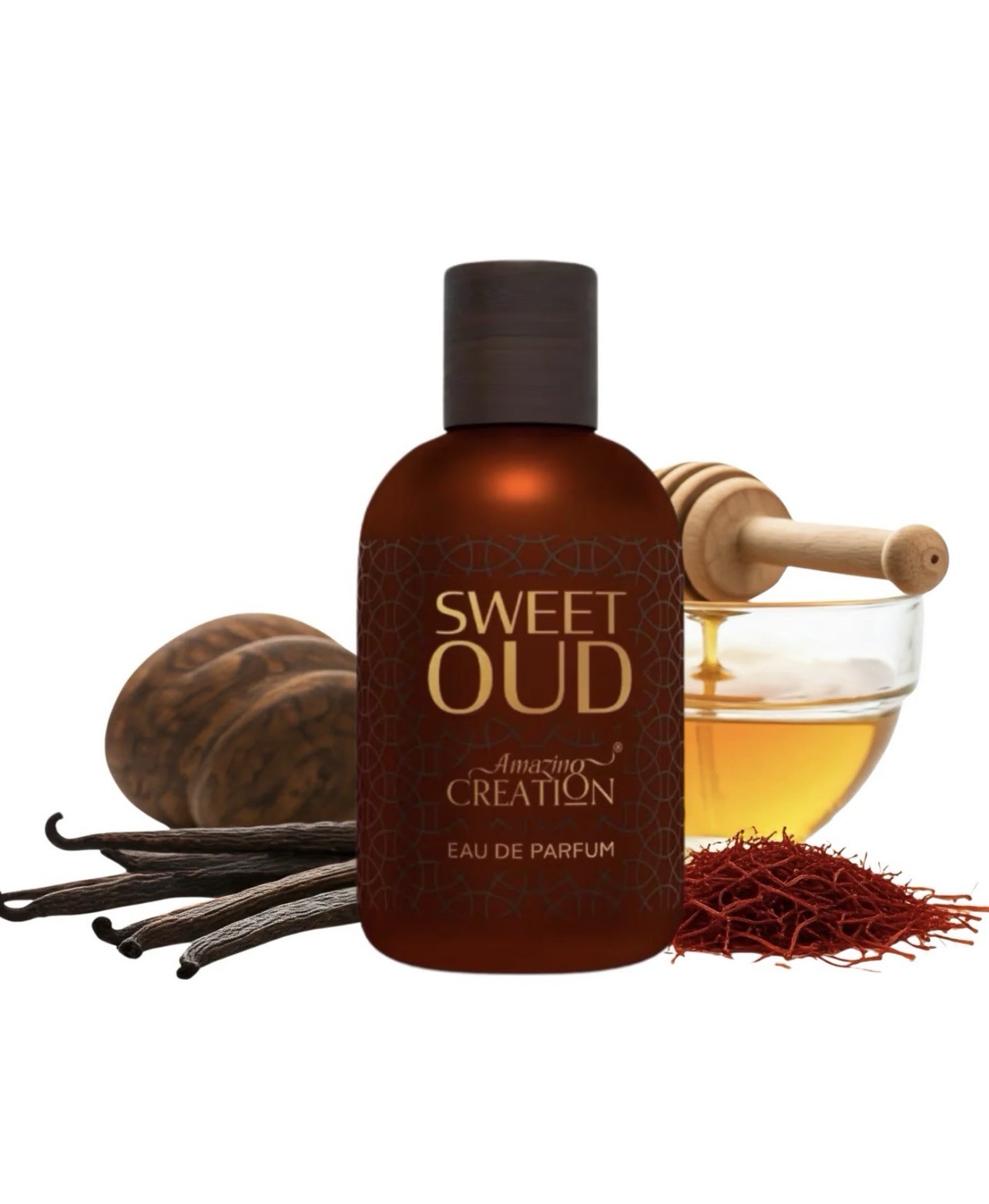 Amazing Creation Sweet Oud Eau de Parfum Spray 3.4 fl oz Oud Amber Musky