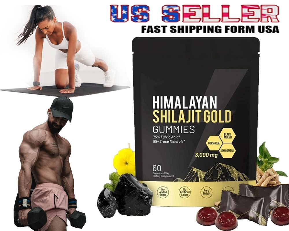 Shilajit 60 Gummies, Shilajit Micronutrient Supplement, Himalayan Premium – 2025