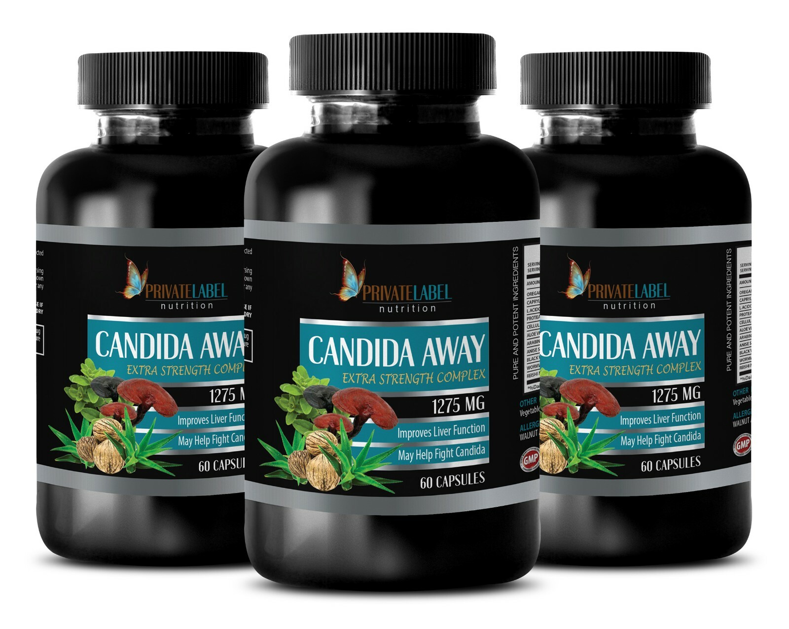 anti fungal pills for humans – CANDIDA AWAY COMPLEX- candida restore 3B