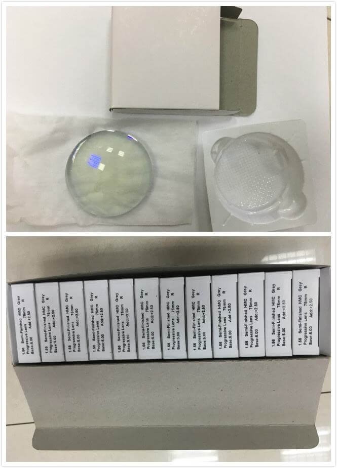 China Factory 1.59 PC Polycarbonate Semi Finished Lens Optical Blanks Wholesale