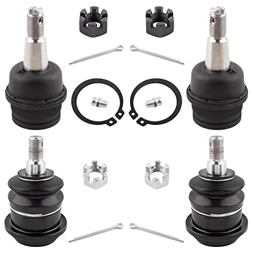 4pcs Front Upper & Lower Ball Joints Set Fit for Dodge Ram 1500 1994 1995