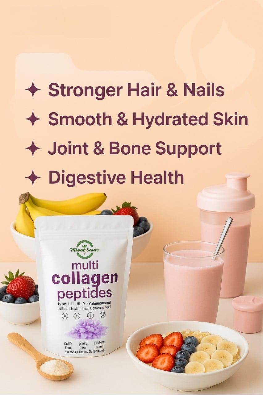 (Pack Of 3) Multi Collagen Peptides Powder 2 lb *** Free Shipping***