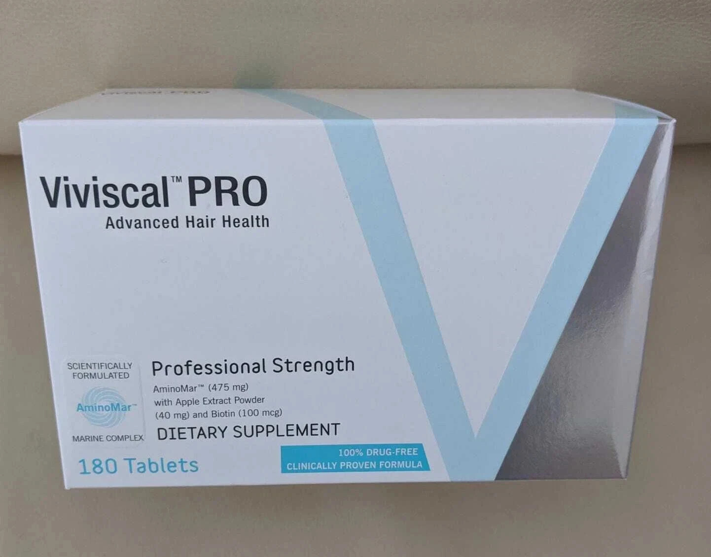 Viviscal PRO Hair Growth Tablets 180 Count | Thicker Fuller Stronger Hair Exp 27
