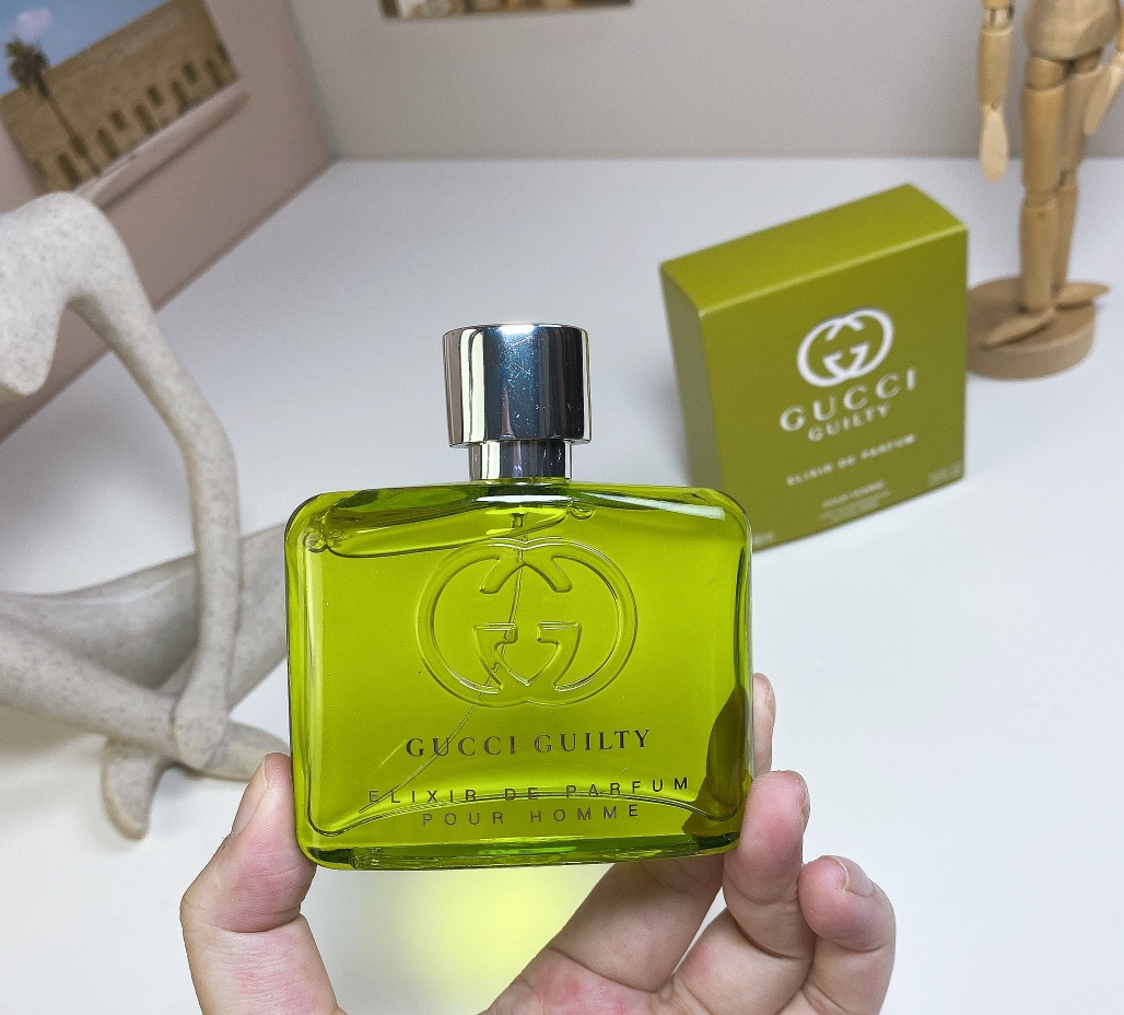 Guilty Elixir De Parfum Pour Homme 2.0 oz Perfume Cologne for Men New & Sealed