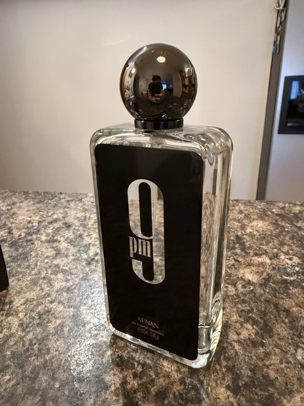 Afnan 9PM Eau de Parfum Spray for Men, Regular Size 3.4 fl oz