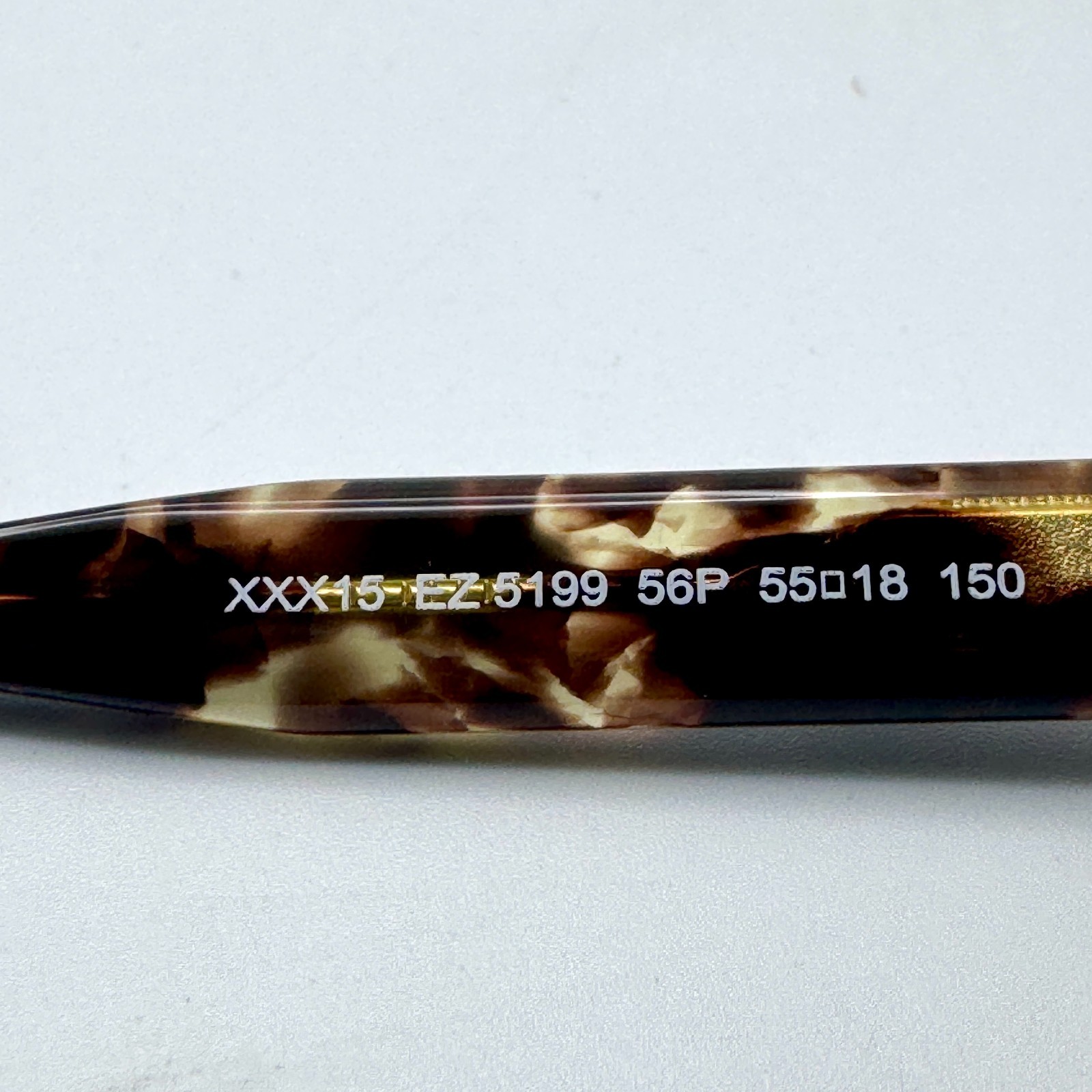Ermenegildo Zegna Eyeglass Frames XXX15 EZ5199 56P Havana Rectangle 55-18-150